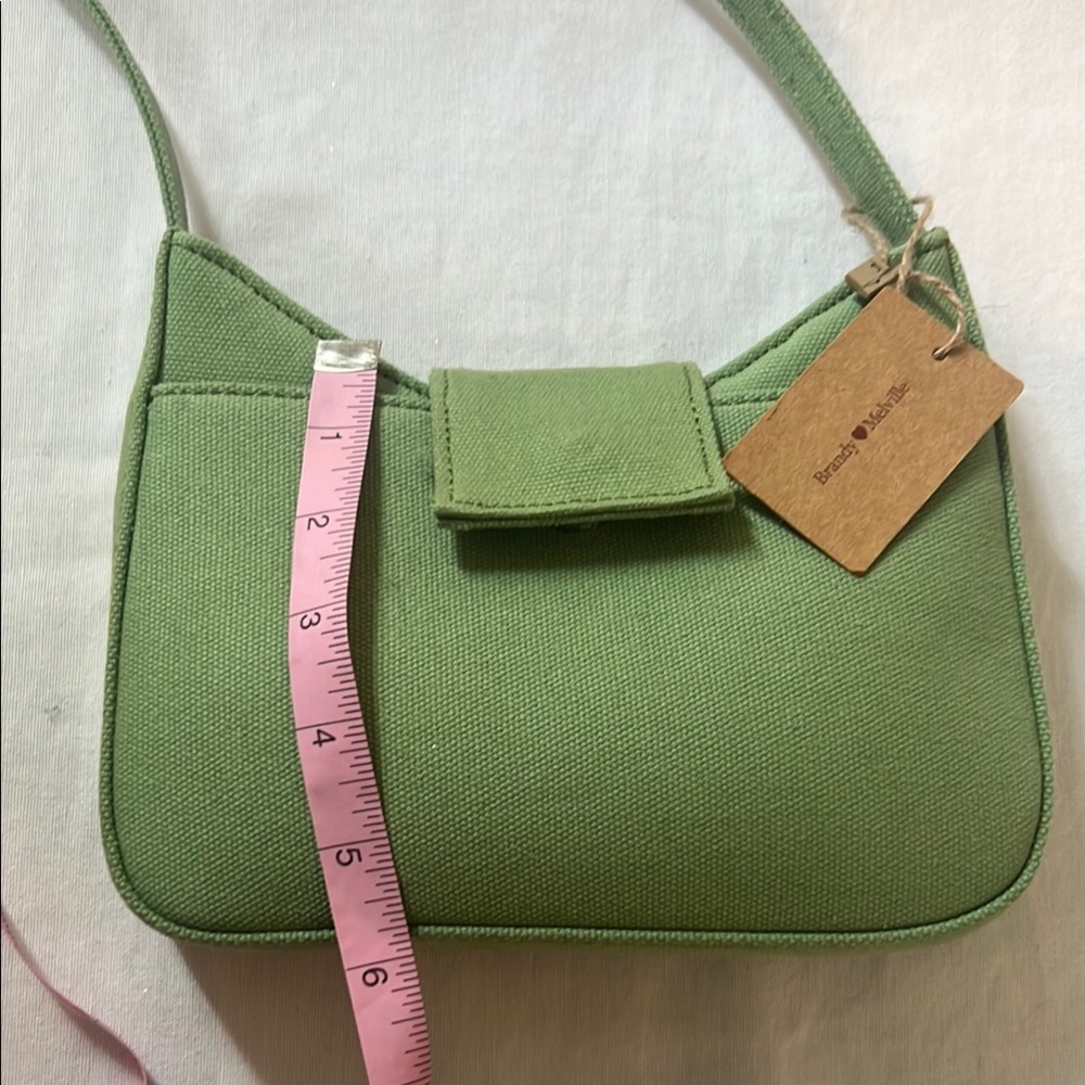 Brandy Melville Green Shoulder Bag - Picture 2 of 9